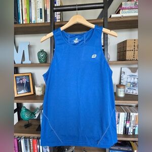 Road Runner Sports Men's Royal Blue Running Singlet, Size Medium